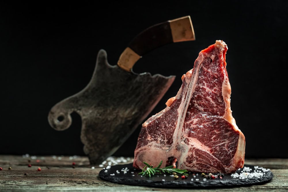 Dry aged steak